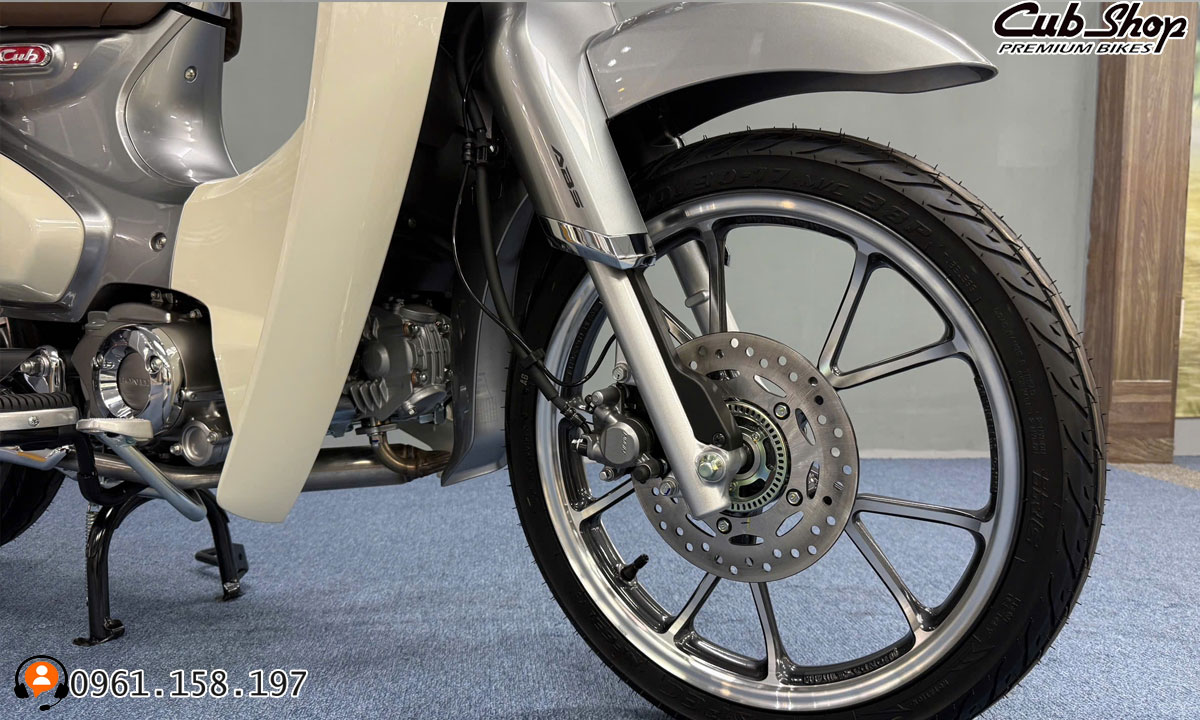 Honda Super Cub C125 Thái Lan 2026 ABS Màu Xám Bạc